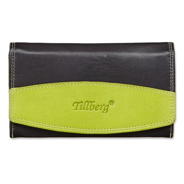 Tillberg ladies wallet purse wallet made of genuine leather 9.5x16x2.5 cm 140-08-39