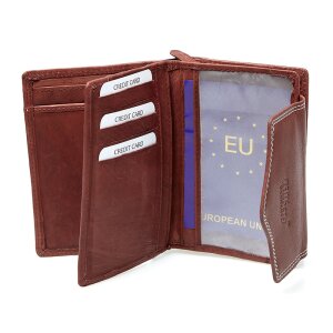 Tillberg ladies wallet made from real leather 9 cm x 13,5 cm x 3 cm