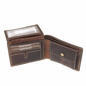 Leather wallet 8.5LX11HX1.5W (559)