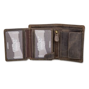 Tillberg Men wallet real leather 13 cm SR-15437