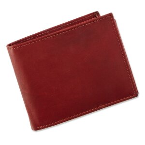 Real leather wallet