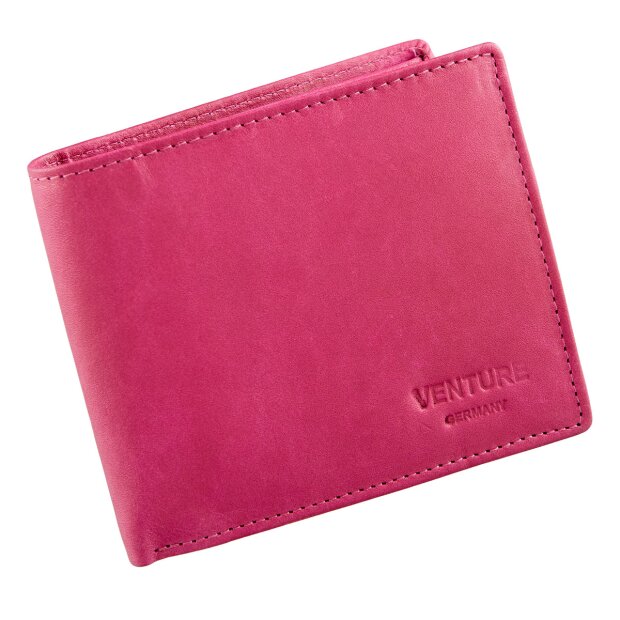 Leather wallet 12LX9,5HX2W MK002 / pink