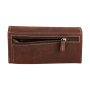 Wild Real Only ladies wallet made from real water buffalo leather, brown