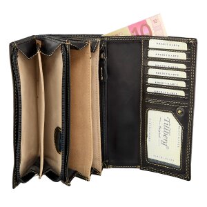 Leather wallet, real leather, Tillberg