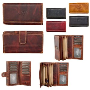 Leather wallet, real leather, Tillberg