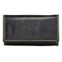 Leather wallet, real leather, Tillberg black