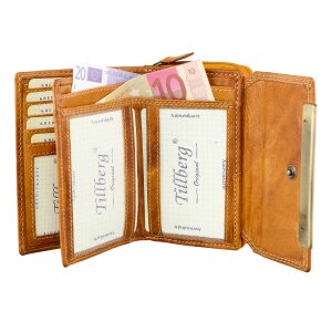 Wallet made from real leather for women and men, Tillberg