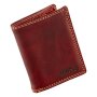 Tillberg wallet made from real leather, red