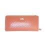 Real leather ladies wallet, croco leather look