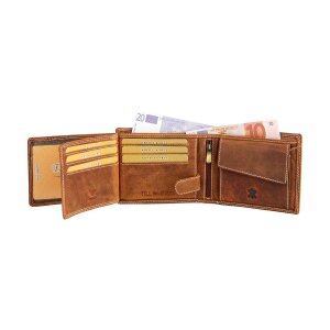 Tillberg wallet made from real water buffalo leather with...