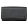 Wallet made from real leather black