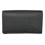 Wallet made from real leather black