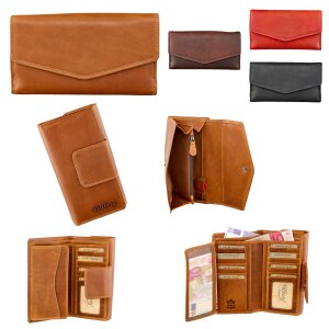 Wallet made from real leather