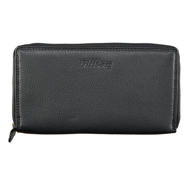 Wallet made from real leather black