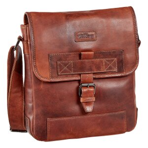 Real leather hand bag, shoulder bag