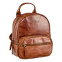 Real leather back pack