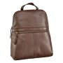 Real leather back pack, vintage leather