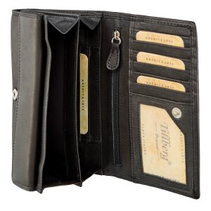 Wallet made from real leather black