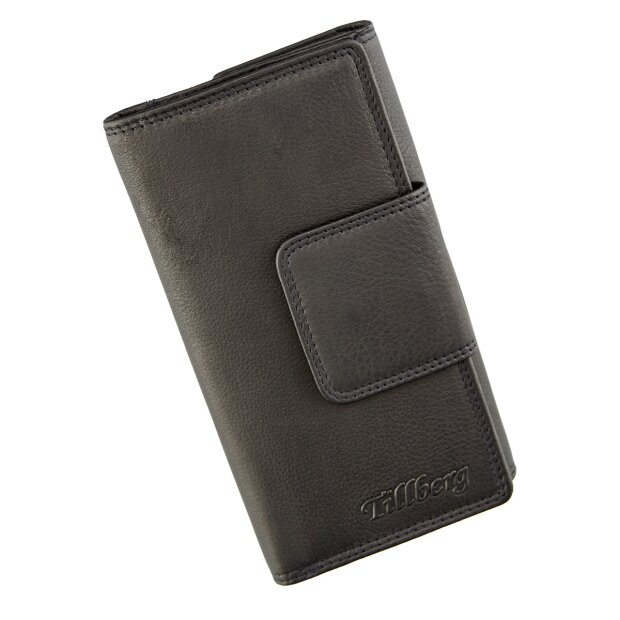 Wallet made from real leather black