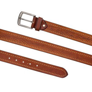 Belt made from real leather