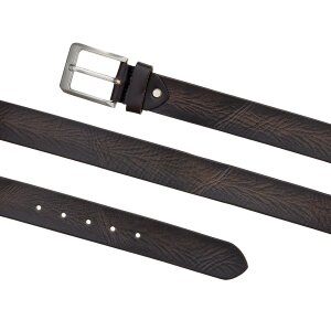 Belt made from real leather