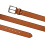 G&uuml;rtel aus B&uuml;ffelleder 4 cm  breit, L&auml;nge 95,100,105,110,115,120 cm 6 St&uuml;ck/SRG-007, tan