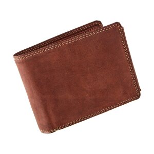 Wallet for men made from real water buffalo leather