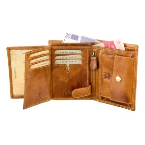 Ladies wallet made from real leather