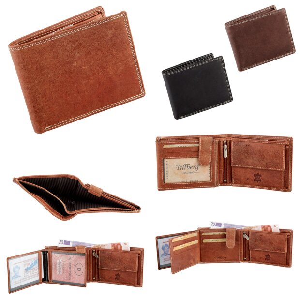 Wallet made from real leather