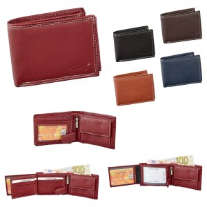 Wallet made from real leather 10X 8X2cm