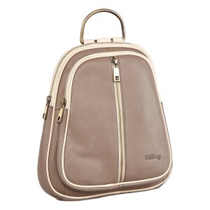 Lederrucksack f&uuml;r Frauen, Stadtrucksack, Rucksack f&uuml;r ipad 10,1 Zoll, kleiner Quastenrucksack, Ledertasche f&uuml;r die Arbeit #1018