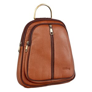 Real Leather bagback