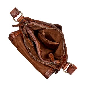 Real leather hand bag, shoulder bag