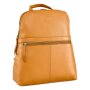 Real leather back pack, vintage leather Tan