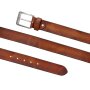 G&uuml;rtel aus B&uuml;ffelleder 4 cm  breit, L&auml;nge 95,100,105,110,115,120 cm 6 St&uuml;ck/SRG-003  tan