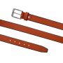 Belt made from real leather Tan