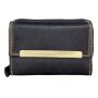 Wallet made from real leather for women and men, Tillberg Navy Blue