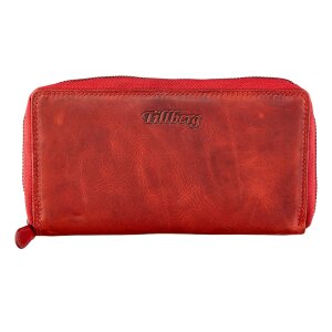 Walletmade from real leather Red