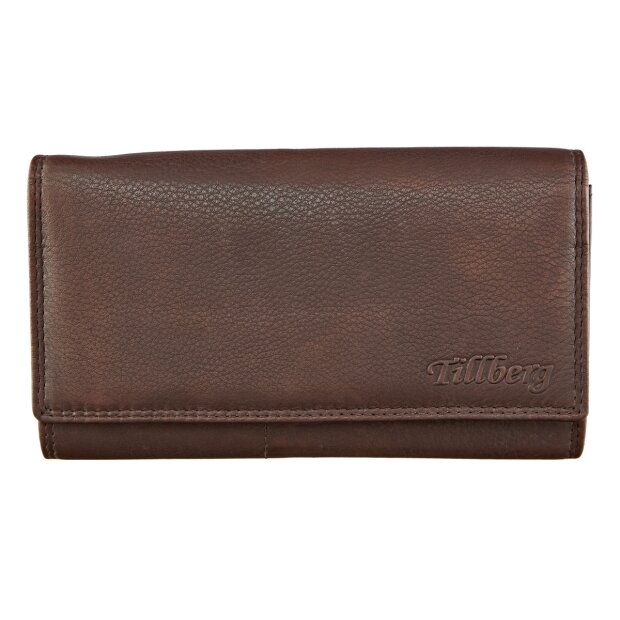 Wallet made from real leather Brown