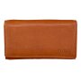 Wallet made from real leather Tan