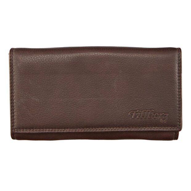 Wallet made from real leather Brown