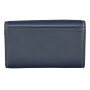 Waiters wallet made from real leather Navy Blue