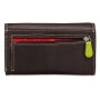 Tillberg Damen Portemonnaie Geldb&ouml;rse Portmonee aus echtem Leder 9,5x16x2,5 cm