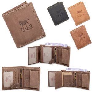 Real leather wallet, high quality, robust